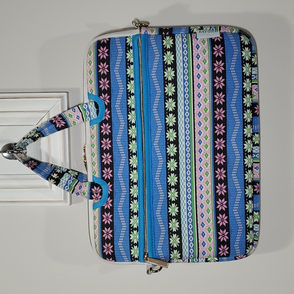 Kayond laptop electronic device bag soft velvet lining pockets no straps